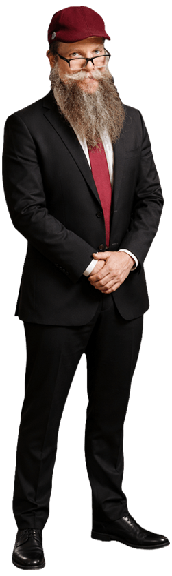 Ron Respect pose